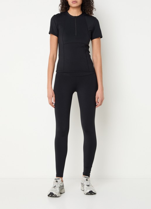 Sofie Schnoor Carly trainingstop - voorkant 2 zwart