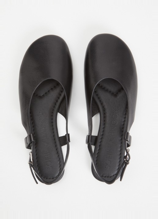 Sofie Schnoor Denisesw slingback van leer - detail 2 zwart
