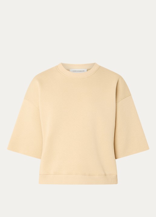 Sofie Schnoor Eloisesw sweater met print - voorkant creme