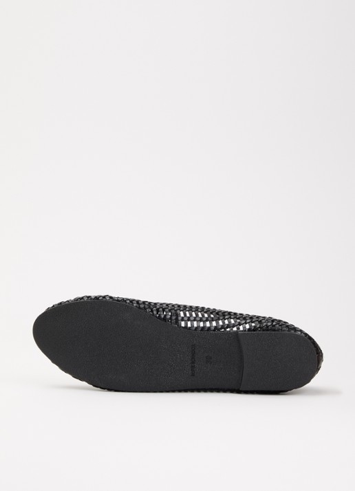 Sofie Schnoor Henrietsw loafer van leer - detail 4 zwart