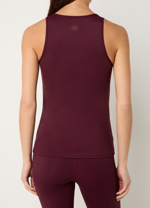 Sofie Schnoor Janetspo tanktop met stretch - achterkant 2 bordeauxrood