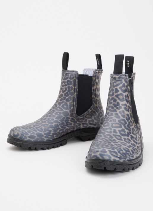 Sofie Schnoor Jodiesw chelsea boot met logo - detail 3 antraciet