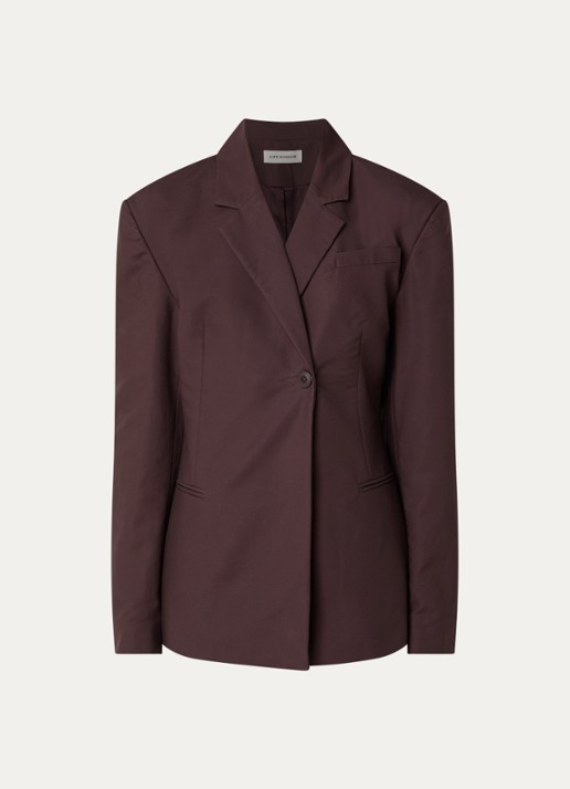 Sofie Schnoor Juvasw double-breasted blazer - voorkant bruin