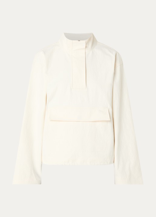 Sofie Schnoor Laika anorak met steekzakken - voorkant 3 creme