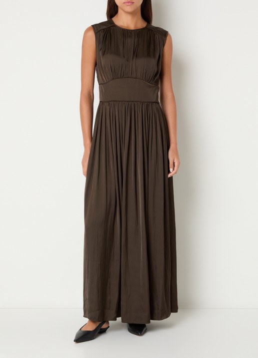 Sofie Schnoor Linsw maxi jurk met plooidetail
