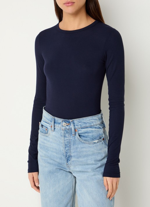 Sofie Schnoor Longsleeve met ribstructuur