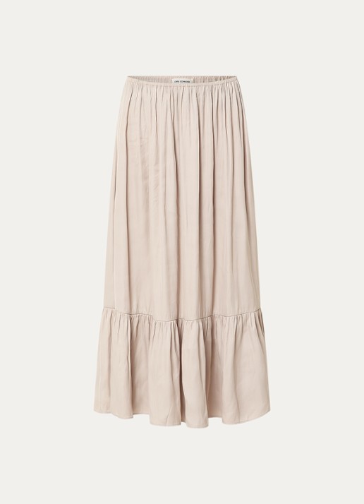Sofie Schnoor Miliasw midi rok  - voorkant 2 beige