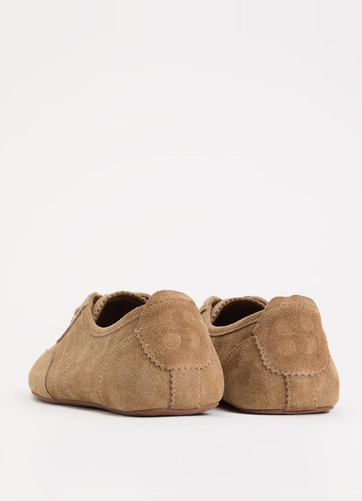 Sofie Schnoor Nadiesw sneaker van suède - achterkant 4 camel