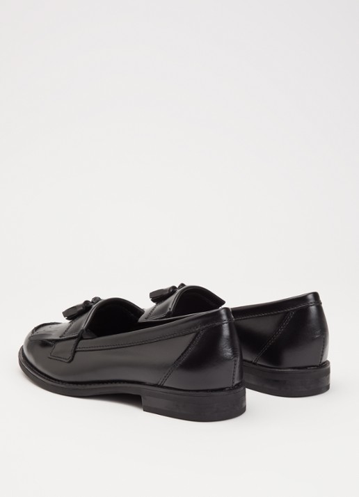 Sofie Schnoor Olivia loafer van leer - achterkant zwart