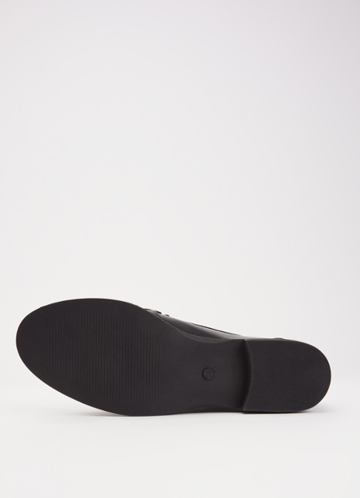 Sofie Schnoor Olivia loafer van leer - detail 4 zwart