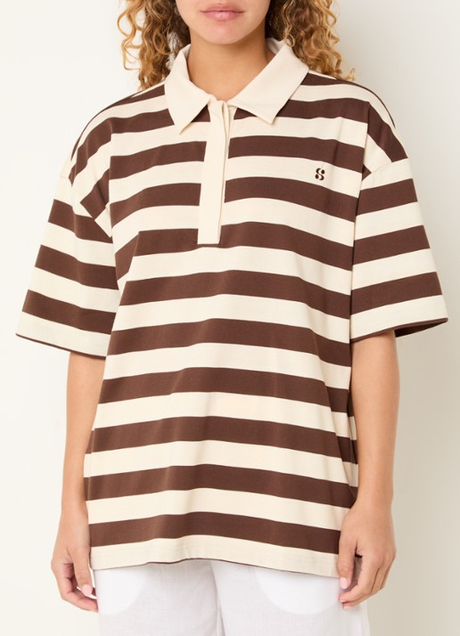 Sofie Schnoor Pilsw polo met streepprint