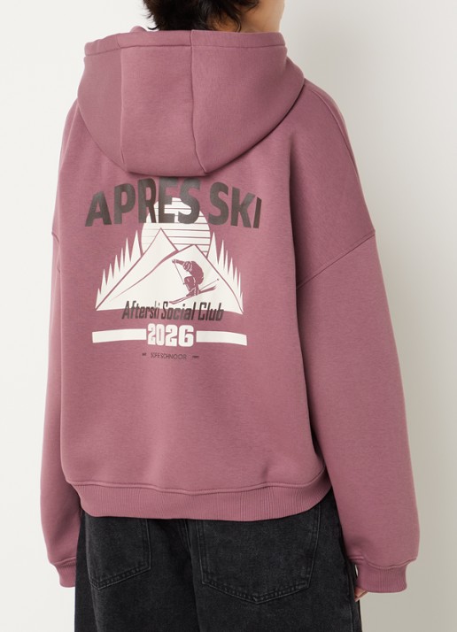 Sofie Schnoor Ranya hoodie met logo- en backprint