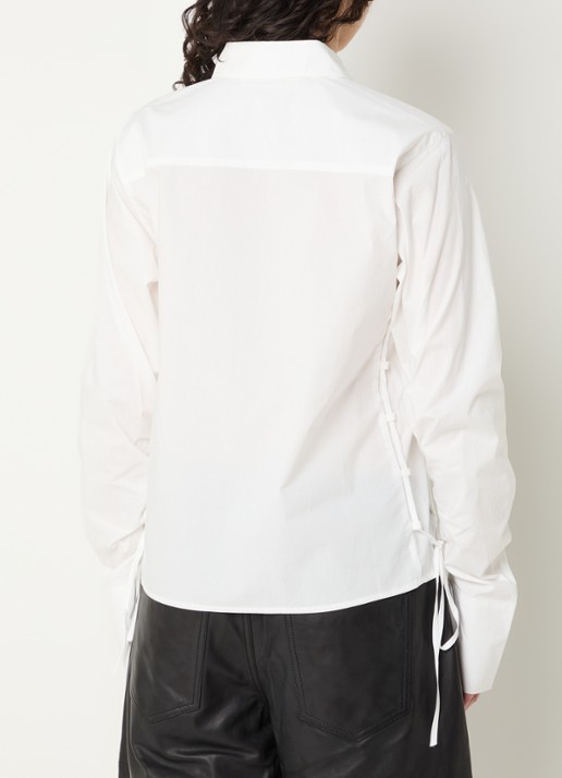 Sofie Schnoor Shirley blouse met smockwerk - achterkant 3 wit