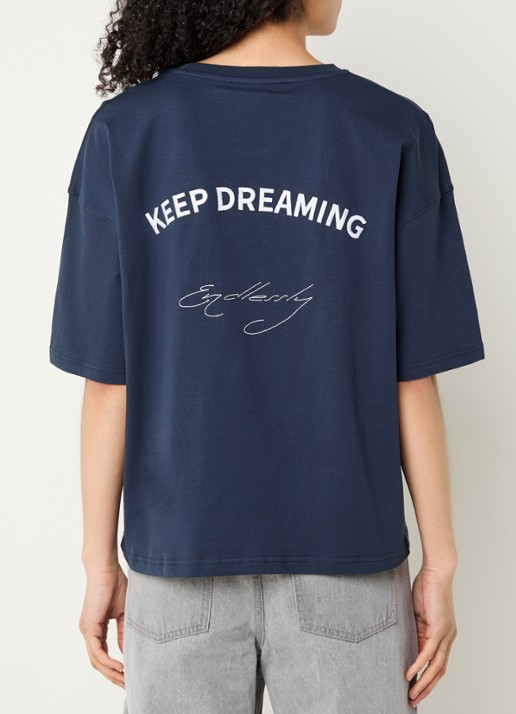 Sofie Schnoor T-shirt met logo- en backprint