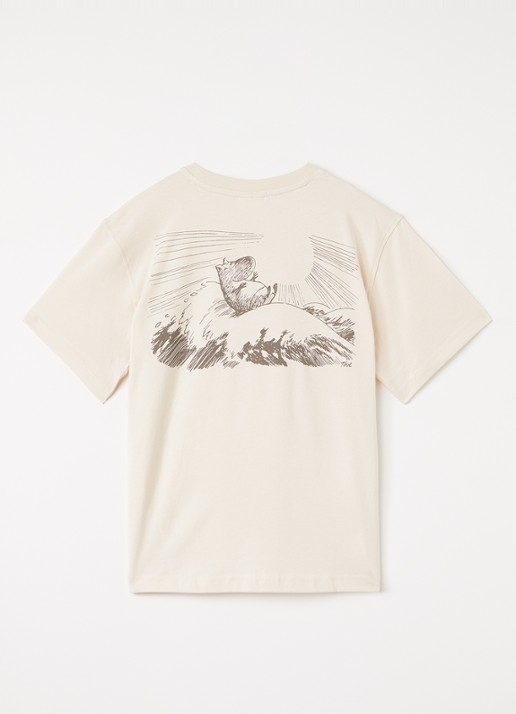 Sofie Schnoor T-shirt met print - voorkant 2 beige