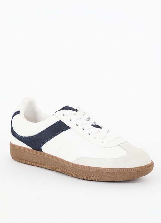 Sofie Schnoor T426 sneaker van leer - voorkant donkerblauw