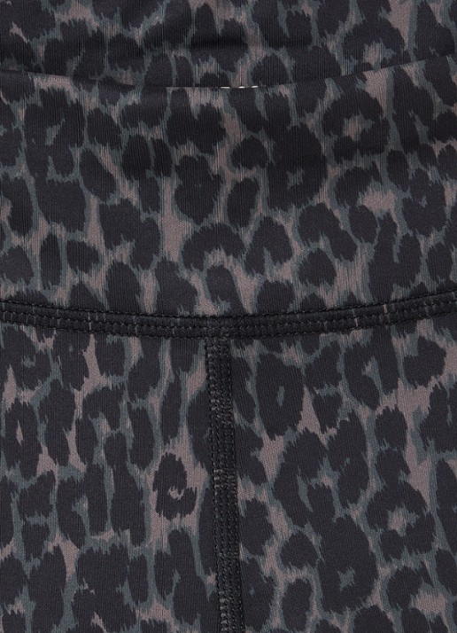 Sofie Schnoor Trainingslegging met panterprint - detail 3 grijs