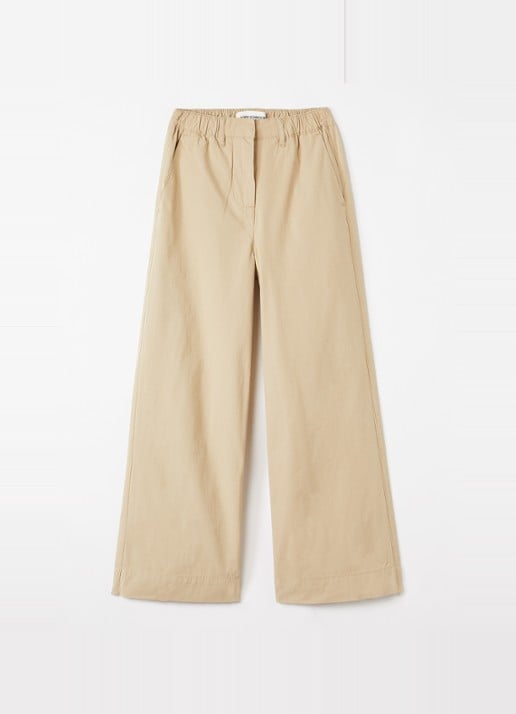Sofie Schnoor Wide fit chino met steekzakken