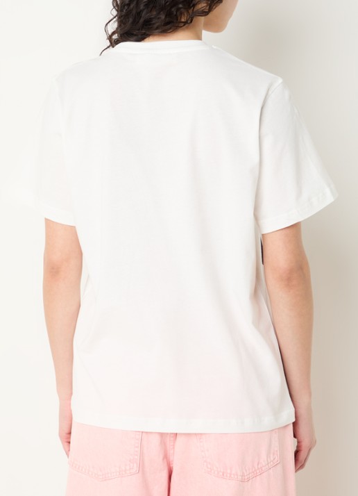 Sofie Schnoor Zena T-shirt met print - achterkant 2 wit