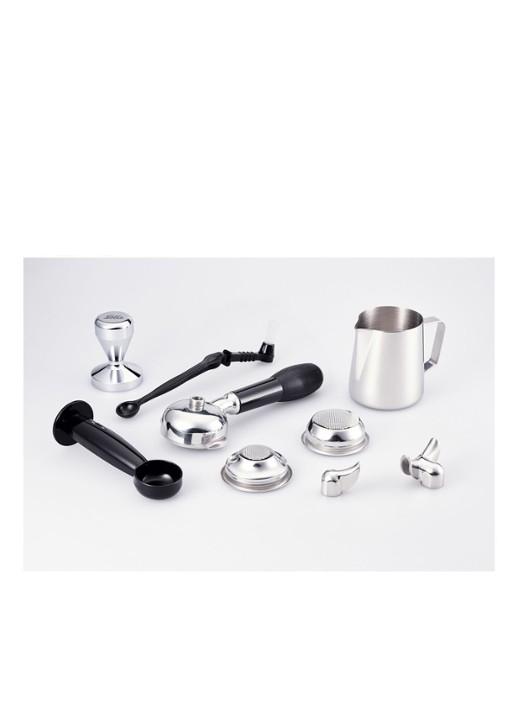 Solis Barista Gran Gusto espressomachine 1014 - detail 4 zilver