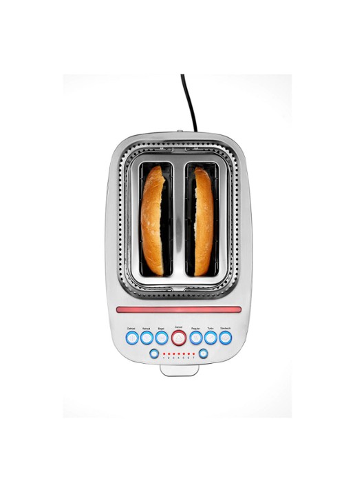 Solis Sandwich Toaster broodrooster 8003  - detail 4 zilver