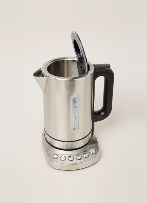 Solis Vario Temp waterkoker 1,7 liter 5516 962.39 - detail zilver