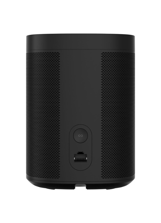Sonos One (Gen 2) smart speaker met Google Assistant stembediening - detail 3 zwart