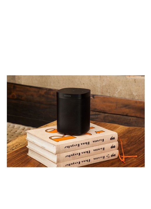 Sonos One (Gen 2) smart speaker met Google Assistant stembediening - detail 4 zwart