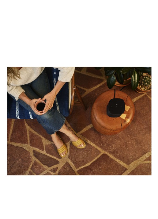 Sonos One SL speaker - detail 6 zwart