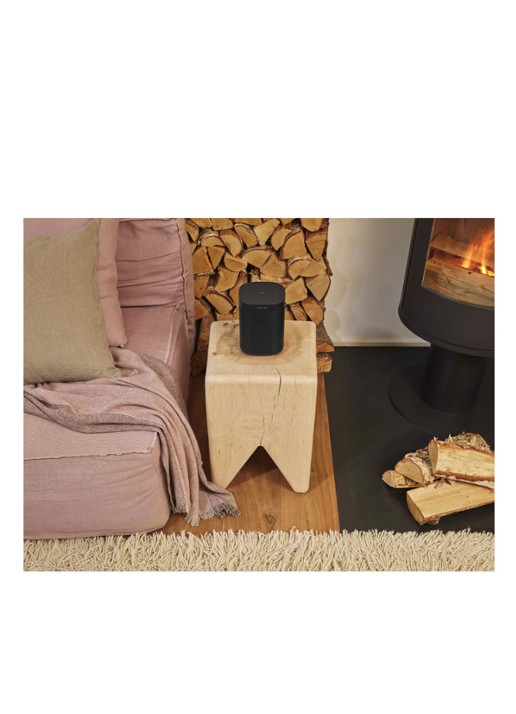 Sonos One SL speaker - detail 7 zwart