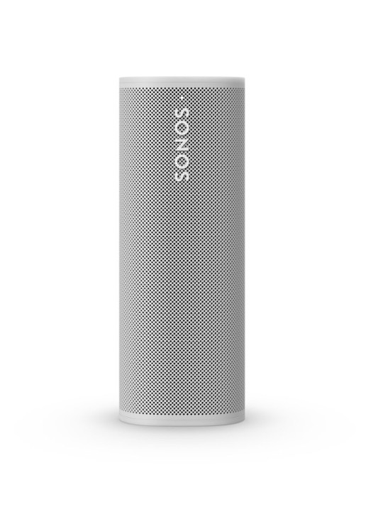 Sonos Roam smart speaker met Google Assistant stembediening - voorkant wit