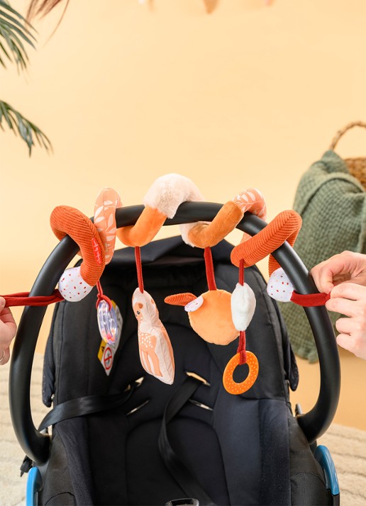 Sophie de Giraf Fanfan activiteitenspiraal - voorkant 2 multicolor
