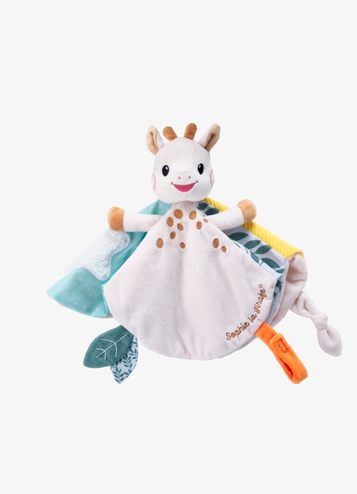 Sophie de Giraf Sophie de giraf en haar knuffeldoekje cadeau set - detail 4 multicolor