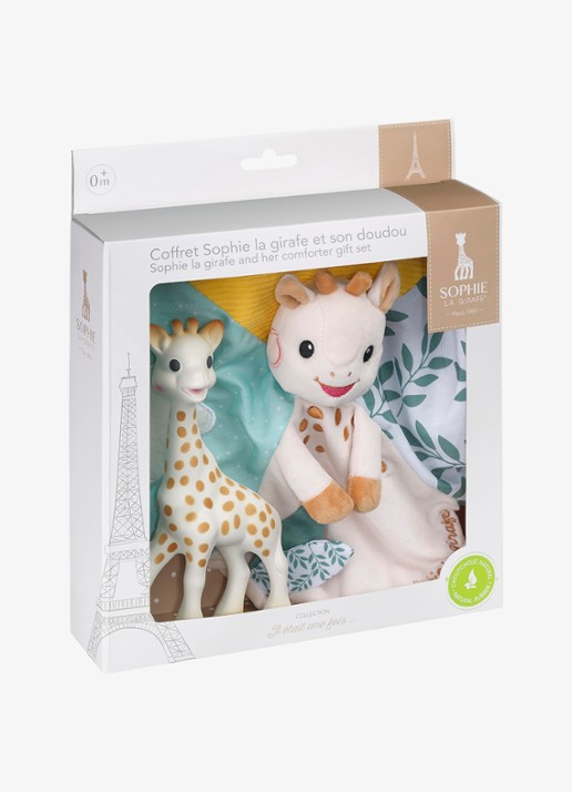 Sophie de Giraf Sophie de giraf en haar knuffeldoekje cadeau set