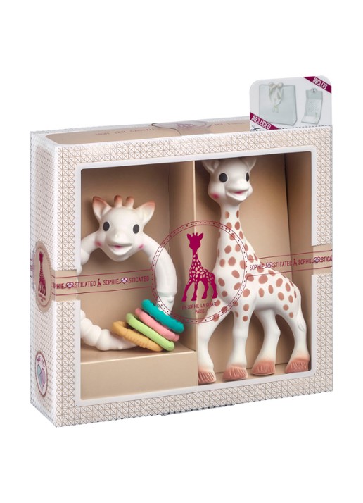 Sophie de Giraf Sophiesticated cadeauset small set van 6