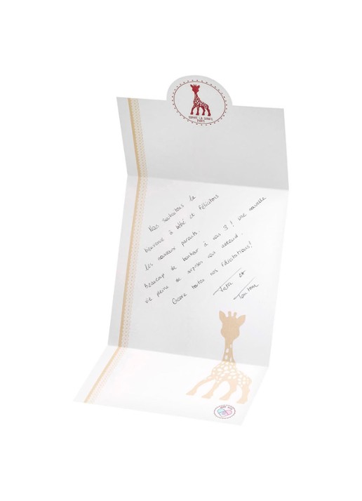 Sophie de Giraf Sophiesticated cadeauset - detail 3 wit