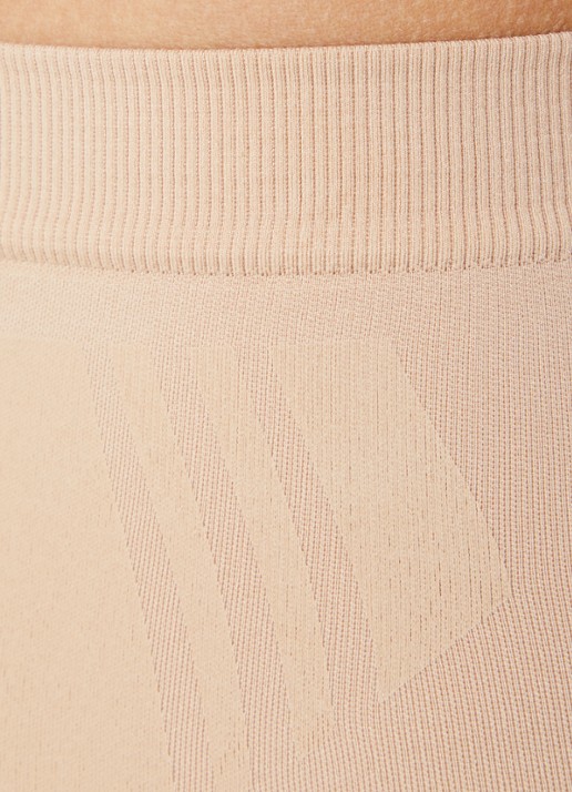 SPANX Configure high waisted corrigerende short - detail 4 beige