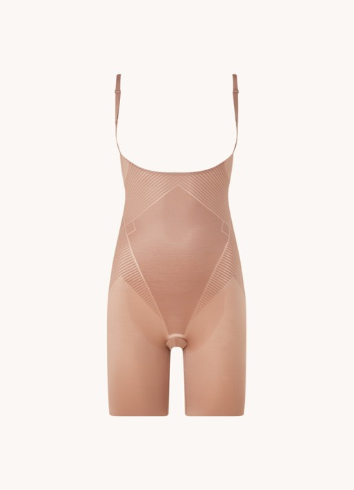 SPANX Corrigerende naadloze body - voorkant lichtbruin