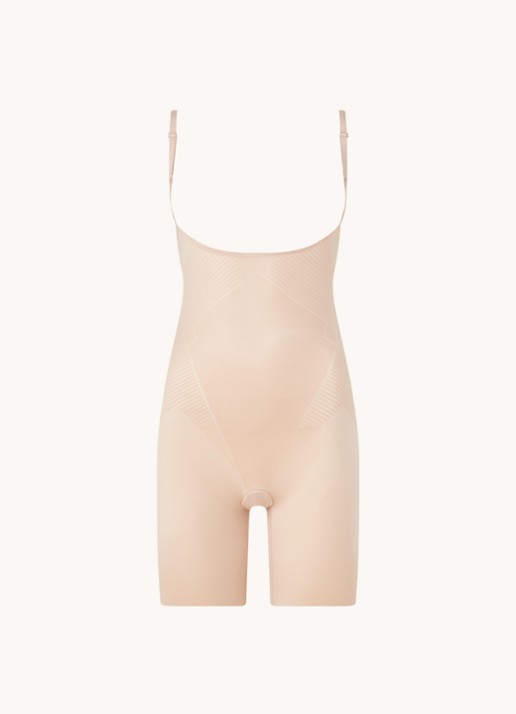 SPANX Corrigerende naadloze body - voorkant beige