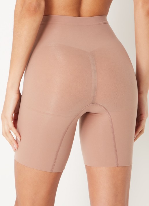 SPANX Everyday naadloze corrigerende short - achterkant 2 lichtbruin