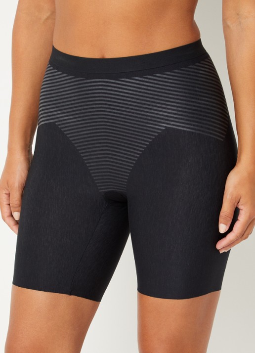 SPANX High waist skinny fit trainingslegging - voorkant 2 zwart
