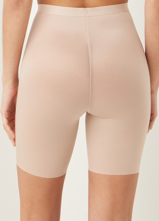 SPANX High waisted corrigerende short - achterkant 3 beige