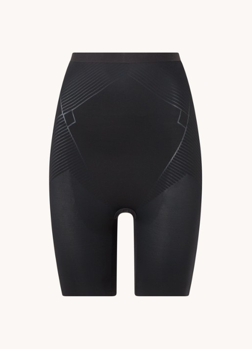 SPANX High waisted naadloze corrigerende slip - voorkant zwart