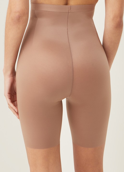 SPANX High waisted naadloze corrigerende slip - achterkant 2 lichtbruin