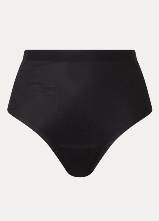 SPANX Invisible corrigerende string - voorkant 3 zwart
