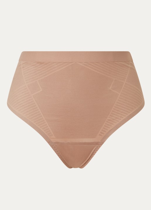 SPANX Invisible corrigerende string - voorkant 2 lichtbruin