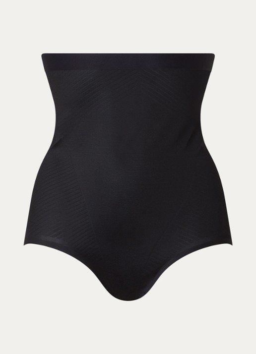SPANX Invisible high waisted corrigerende slip - voorkant 2 zwart