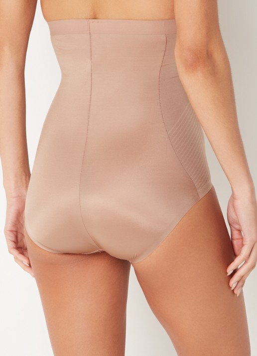 SPANX Invisible high waisted corrigerende slip - achterkant 2 lichtbruin