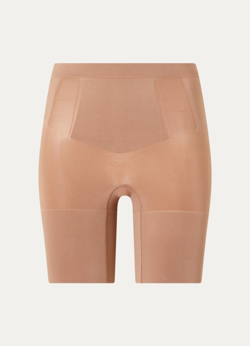 SPANX Oncore corrigerende short - voorkant bruin