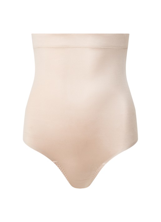 SPANX Suit Your Fancy naadloze corrigerende string - voorkant 2 beige